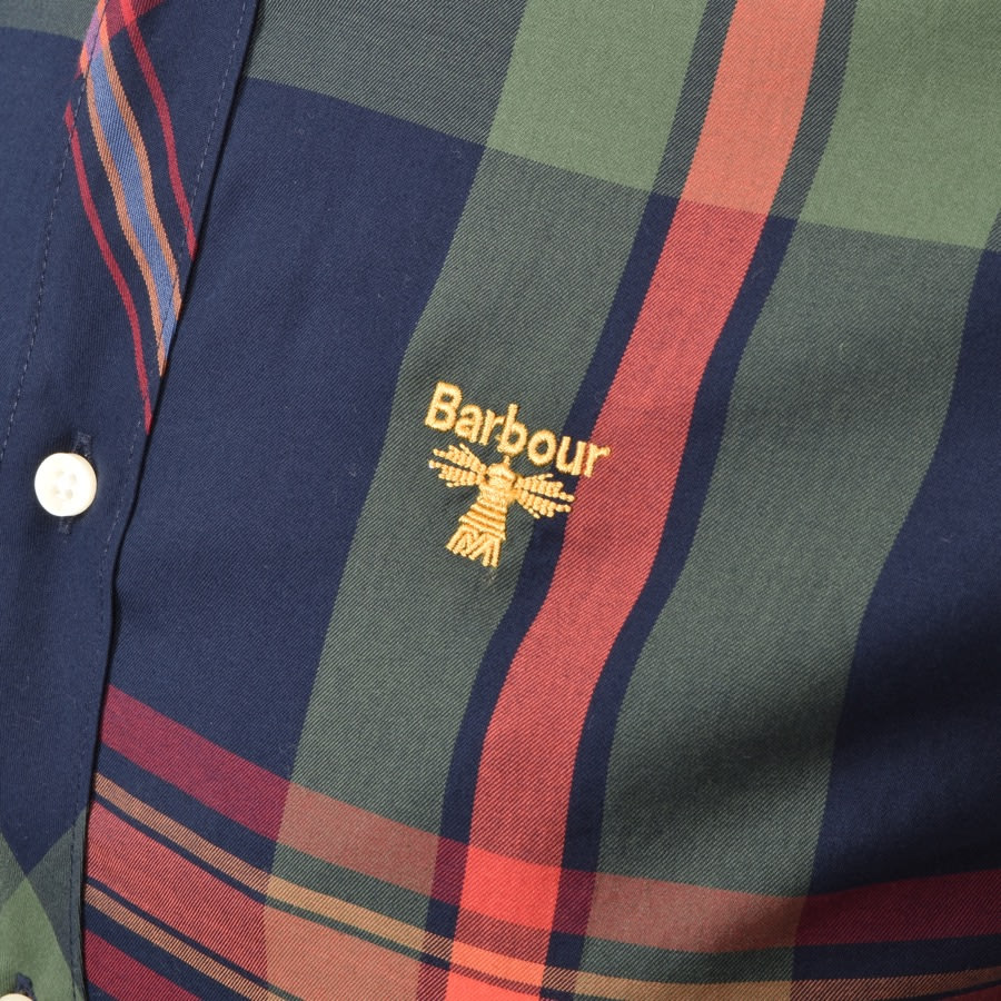 Alternative Image for ProductBarbour Beacon Highland Check Shirt Navy3